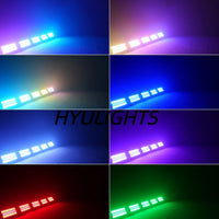 Stroboscope LED 400 W 5 en 1 – faisceaux colorés en wash