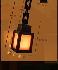 Lanterne LED pixel Minecraft – vue 16