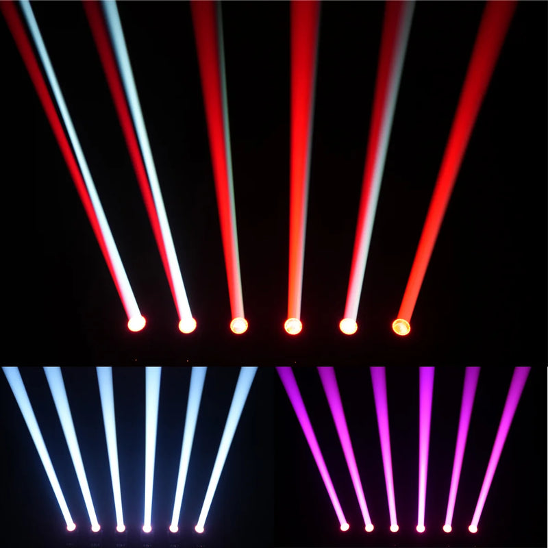 Lyre LED beam spot 3D et halo – vue 6