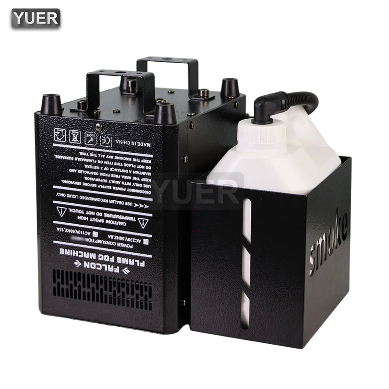 Machine à fumée 2000 W à jet latéral ou vertical, 18 LED RGB de 9 W, DMX et télécommande