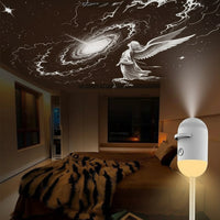 Mini projecteur galaxie USB, 19 versions, 1 à 24 films
