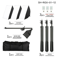 Kit éclairage continu softbox 50x70 cm – vue 24