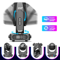 Lyre beam 280 W 10R DMX avec 14 gobos et 2 prismes