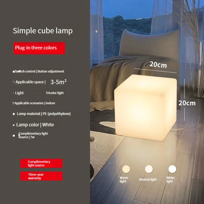 Cube lumineux LED – vue 13