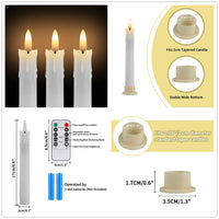 Bougies LED coniques – vue 26
