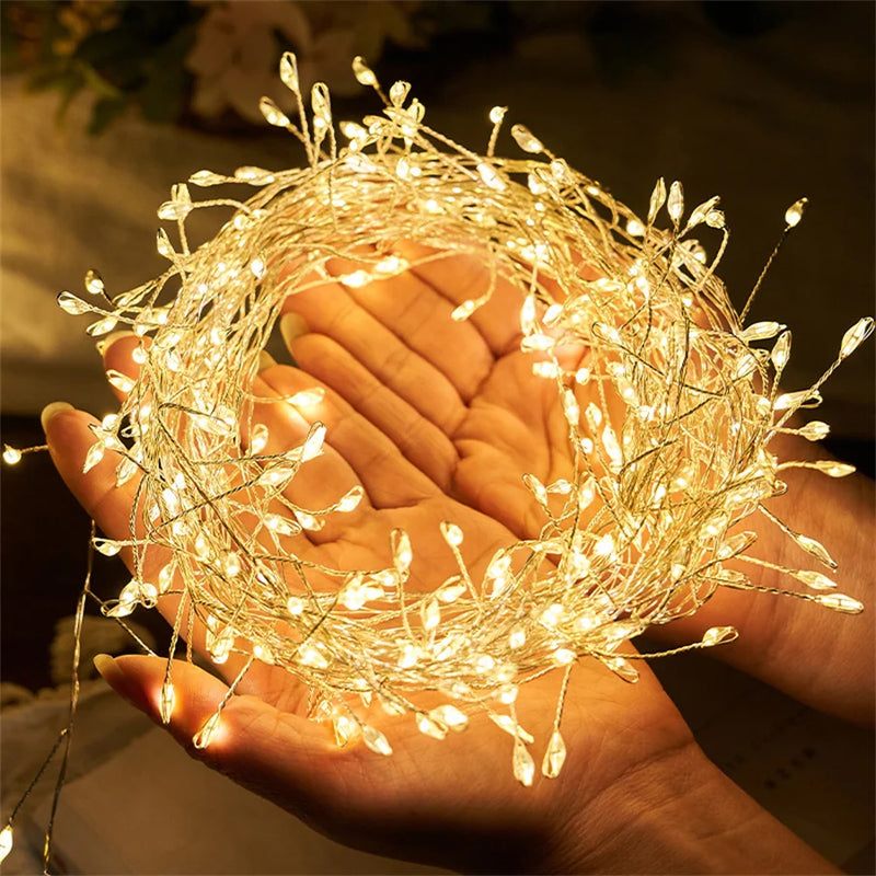 Guirlande de Noël fil de cuivre – vue 23