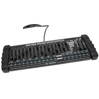 Table de lumière DMX 384 canaux pour 24 projecteurs, programmes et chenillards