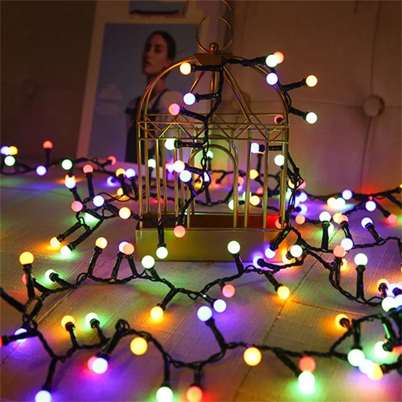Guirlande de Noël à boules LED – vue 25