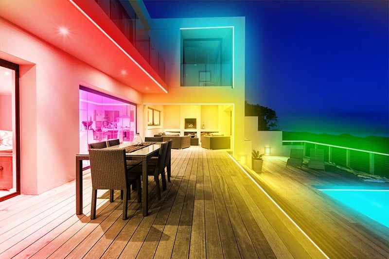 Ruban néon LED RGB 220 V – vue 2