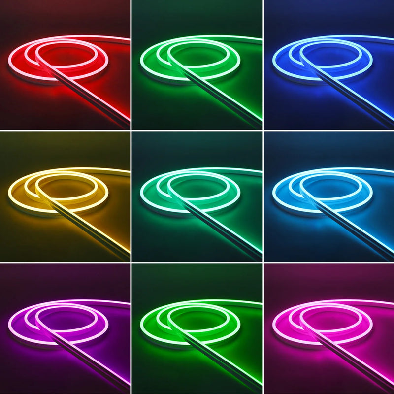 Ruban LED USB néon RGB connecté Wi-Fi, 1 à 5 m