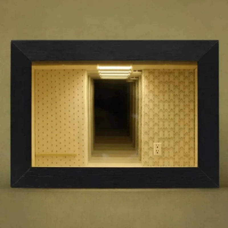 Miroir infini LED boîte à ombre – vue 5