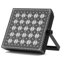 Projecteur LED carré 200 W laveur de mur, 25 LED dorées et 217 LED RGB, DMX et RDM
