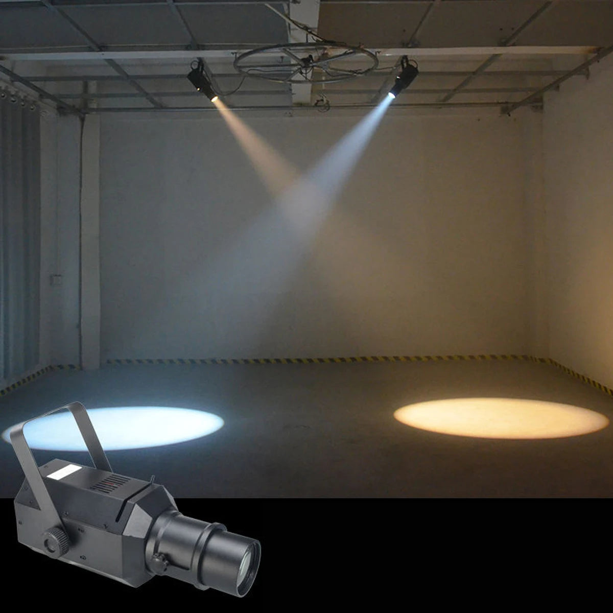 Projecteur de découpe LED à zoom 30 ou 60 W, DMX512