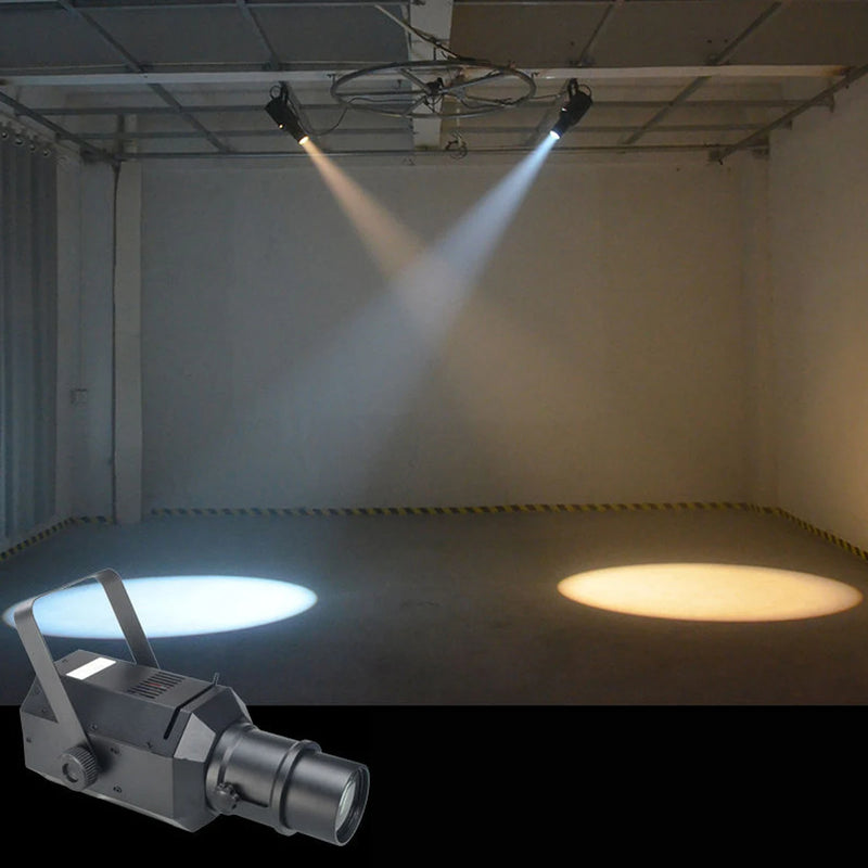 Projecteur de découpe LED à zoom 30 ou 60 W, DMX512