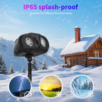 Projecteur de flocons de neige à 2 têtes – vue 8