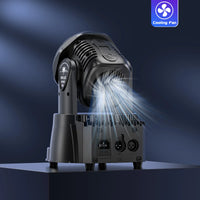 Lyre LED wash 7 x 15 W RGBW, à l'unité ou par lot, télécommande, DMX