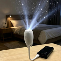 Mini projecteur d'étoiles USB à tête ogive, 3 ou 5 films