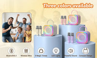 Enceinte karaoké enfant – trois coloris disponibles