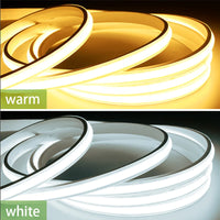 Bande LED COB 220 V – teintes blanc chaud et blanc froid