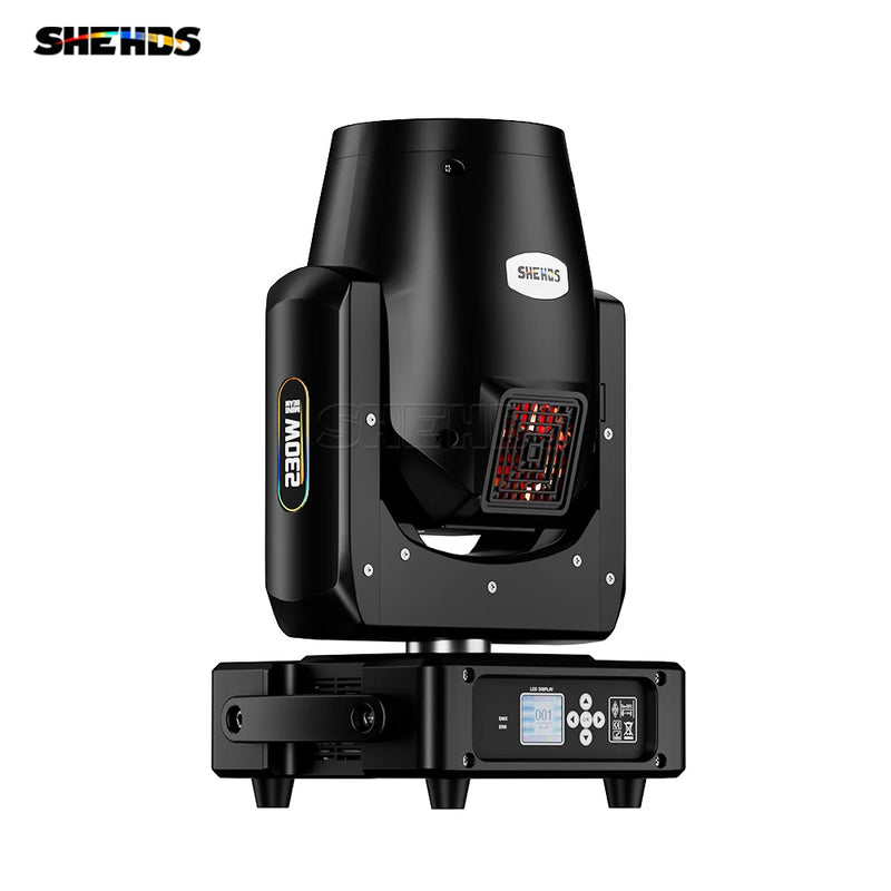 Mini lyre beam 7R 230 W, lot de 2, DMX 16 ou 20 canaux, zoom et frost