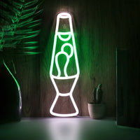 Néon LED lampe à lave – vue 2