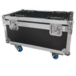 Flight case à roulettes pour 4 projecteurs blinder COB 200 W