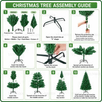 Sapin de Noël artificiel en PVC – vue 32