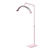 Lampe demi-lune LED sur pied – Rose, modèle D