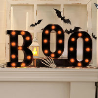 Lettres lumineuses BOO d'Halloween – vue 7