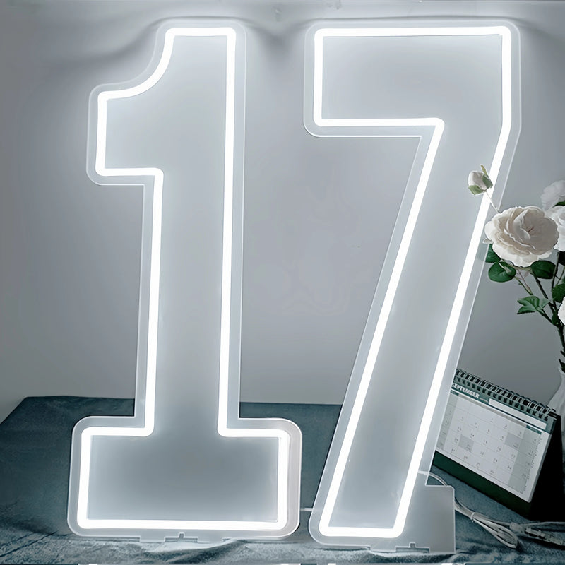 Chiffres lumineux géants néon LED – vue 21