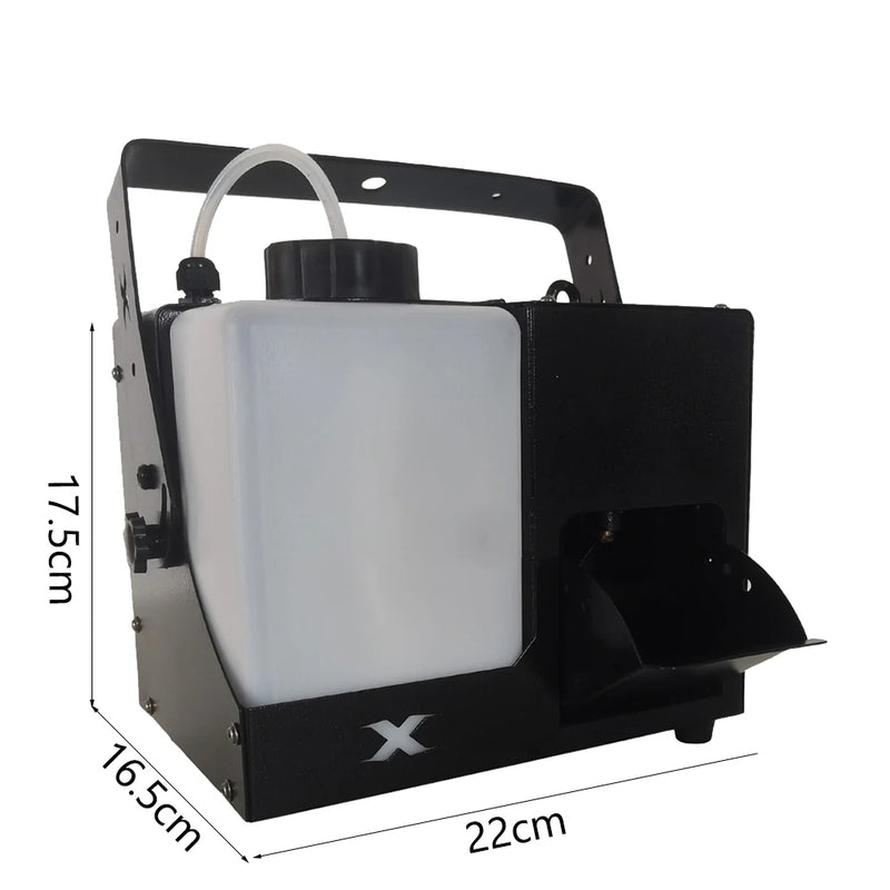 Machine à brume 500 W DMX avec télécommande, réservoir 1,5 L