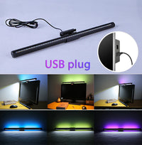 Barre lumineuse écran 44 cm – barre alimentée en USB avec plusieurs ambiances de couleur
