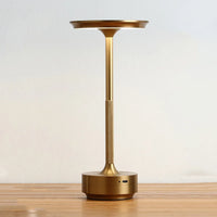 Lampe de table sans fil aluminium rechargeable, 28,5 cm, 5 coloris