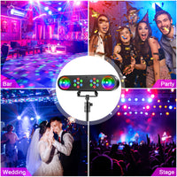 Jeu de lumière 4 en 1 sur trépied – ambiances bar, fête, mariage et scène