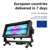 Stroboscope LED étanche IP65 – projecteur avec motif lumineux sur ses pieds