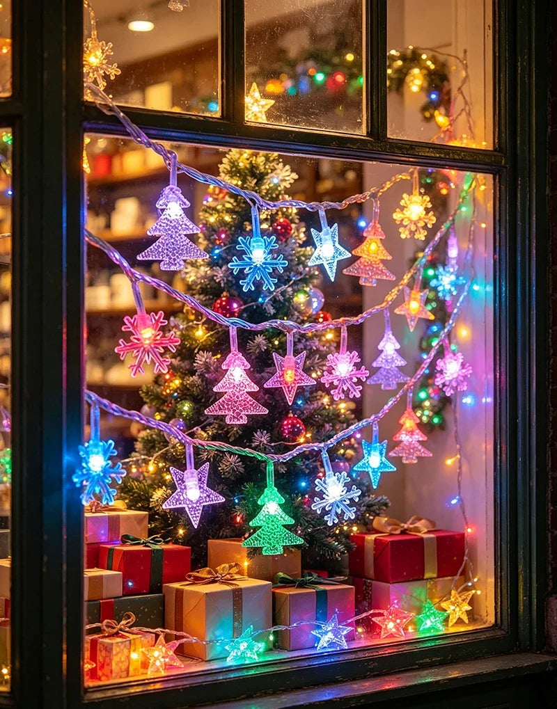 Guirlande lumineuse extérieur Noël à motifs – vue 14
