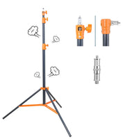 Pied de studio inox – vue 5