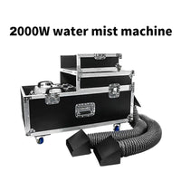 Machine à fumée basse à eau 2000 W en flight case avec deux gaines de sortie