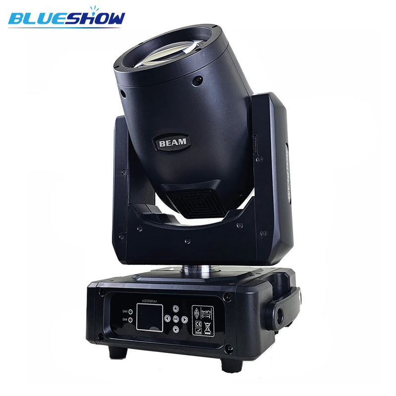 Mini lyre beam 7R 230 W – vue de trois quarts d'une lyre