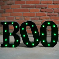 Lettres lumineuses BOO d'Halloween – vue 11
