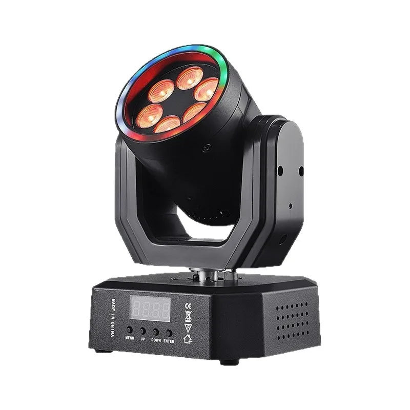 Jeu de lumière soirée mini lyre LED 30 W, DMX, télécommande