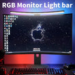Barre lumineuse écran PC 33, 40 ou 44 cm, 5 blancs, RGB, USB