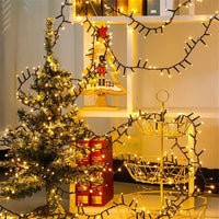 Guirlande lumineuse en grappes blanc chaud – vue 11