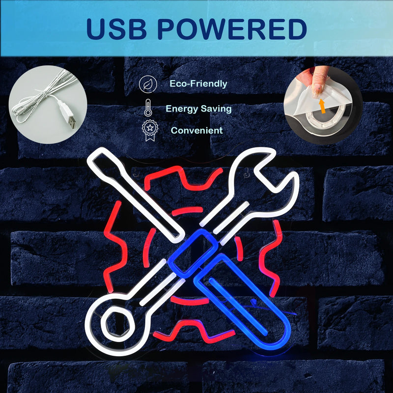 Néon LED USB pour garage – vue 65