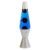 Lampe à lave 36 cm, 30 W, cire orange, rouge ou bleue, prise européenne