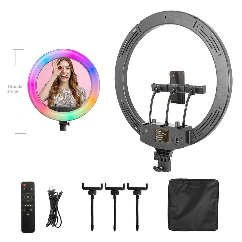 Ring light 18 pouces – vue 22