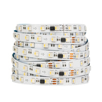 Ruban LED RGBW WS2814 – rouleau de 5 m à circuit imprimé blanc