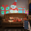Rideau lumineux LED intelligent IP67, motifs animés et texte, application, 1 à 3 m