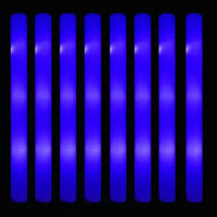 Bâtons lumineux LED en mousse, lot de 30, 3 modes, 9 coloris