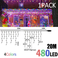 Guirlande stalactite LED – vue 13